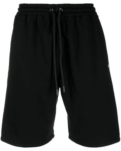 Off-White c/o Virgil Abloh Pantalones cortos con bordado Diag - Negro
