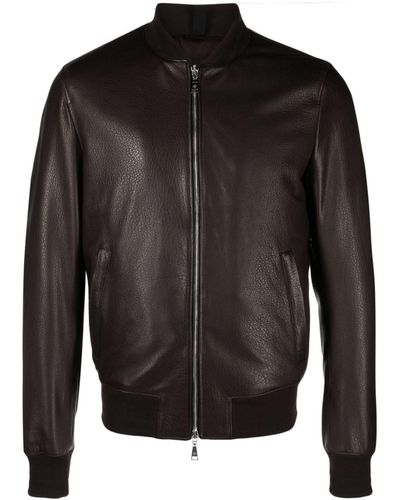 Tagliatore Chaqueta bomber con cremallera - Negro