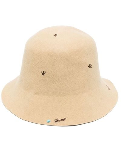 SUPERDUPER Freya Narrow Bucket Hat - Natural