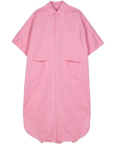 Toogood The Tinker Cotton Shirtdress - Pink