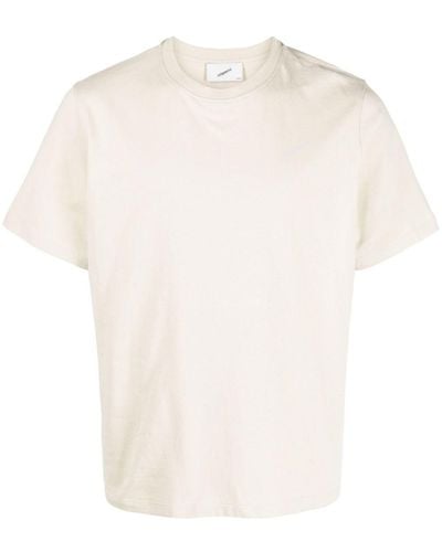 Coperni T-shirt en coton à logo imprimé - Blanc