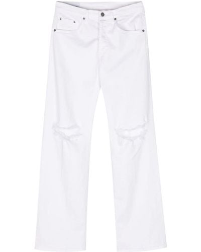 Dondup Jacklyn Straight-Leg-Jeans - Weiß
