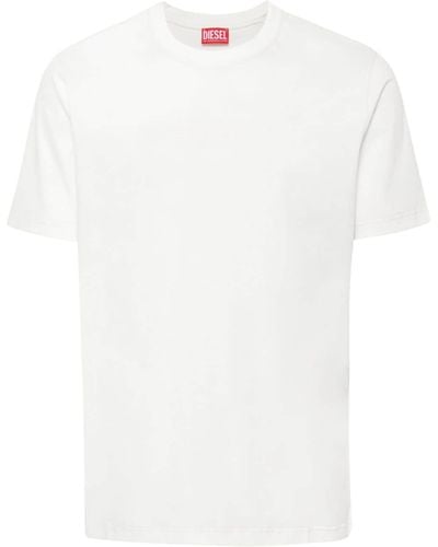 DIESEL Camiseta T-Must-Slits-N - Blanco
