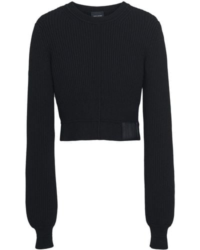 Marc Jacobs Femme Crew Neck Sweater - Black