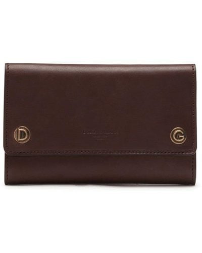 Dolce & Gabbana Logo-embossed Leather Belt Bag - Brown