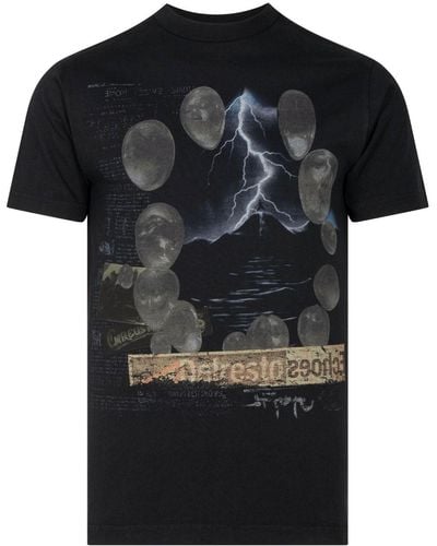 Travis Scott Utopia Delresto "circus Maximus Tour 2023" T-shirt - Black