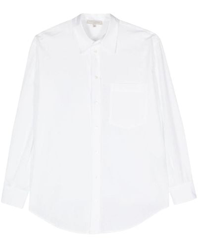 Antonelli Long-sleeve Cotton Shirt - White