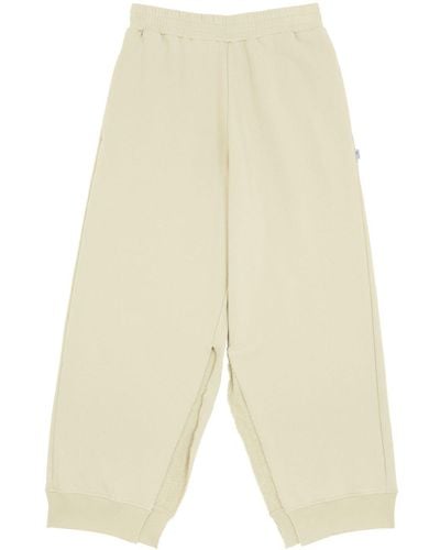 MM6 by Maison Martin Margiela Pantalon de survêtement vert à fentes - Neutre