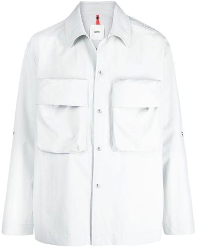 OAMC Chest-pocket Shirt Jacket - Grey