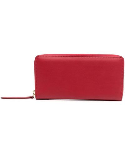 Maison Margiela Four-stitch Zip-around Wallet - Red