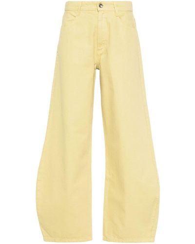 Henrik Vibskov Pipette Straight Jeans - Yellow