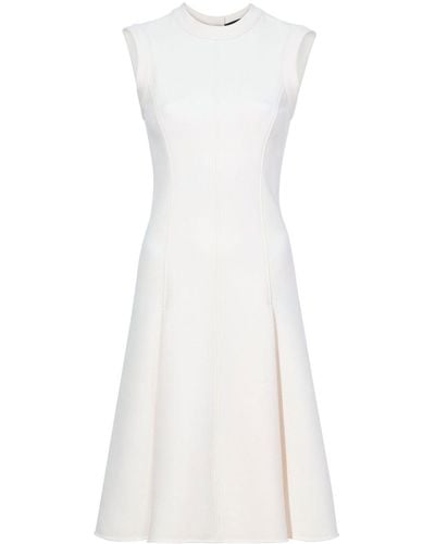 Proenza Schouler Kara Pleat-detail Dress - White