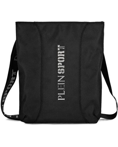 Philipp Plein Embossed-logo Shoulder Bag - Black