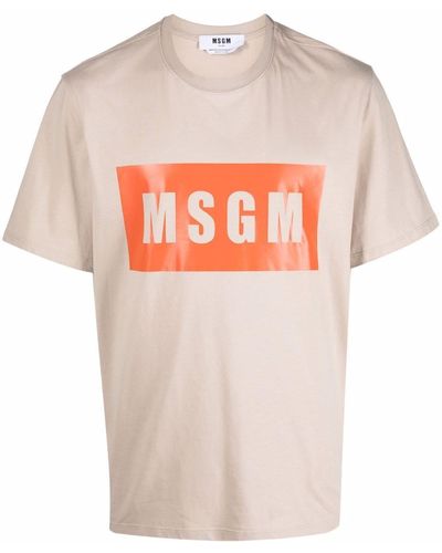 MSGM ロゴ Tシャツ - マルチカラー