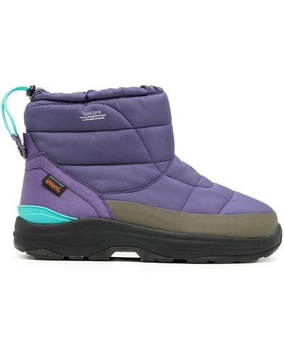 Suicoke Bower Padded Snow Boots - Purple