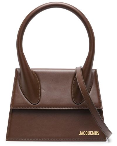 Jacquemus Le Grand Chiquito Leather Crossbody Bag - Brown