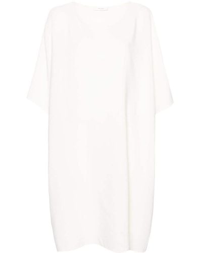 The Row Abasi Midi T-shirt Dress - White