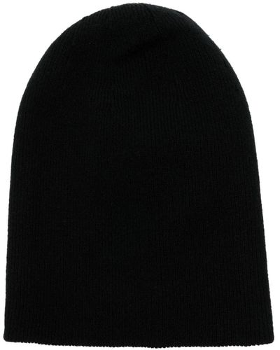 Boris Bidjan Saberi Gorro de punto de canalé - Negro