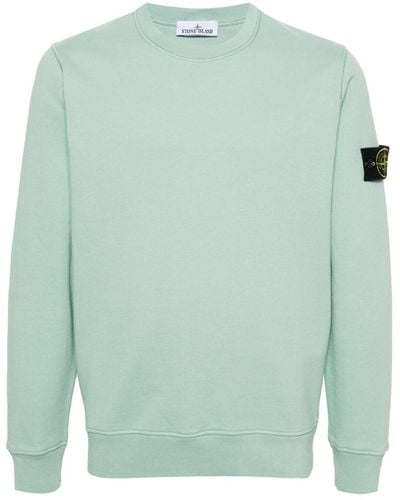 Stone Island Crewneck Sweatshirt Clothing - Green