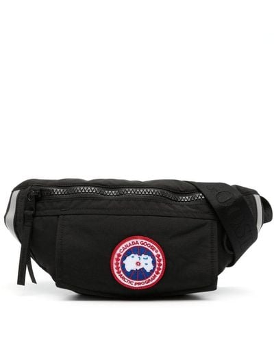 Canada Goose Logo-patch Belt Bag - Black