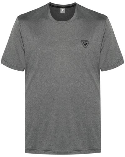 Rossignol Raised-logo T-shirt - Grey