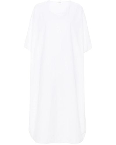 The Row Isora Cotton Dress - White