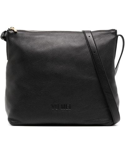 Yu Mei Braidy Nappa Leather Tote Bag - Black