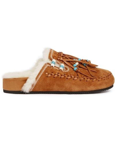 Alanui The Journey Mules - Brown