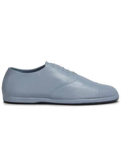 Marni Leather Derby Shoes - Blue