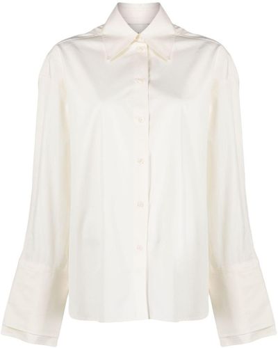 Rohe Double-cuff Cotton Shirt - White