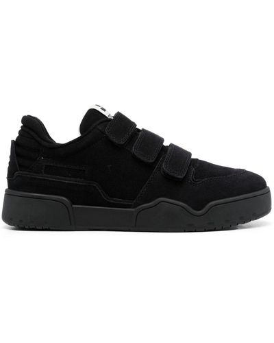 Isabel Marant Oney Suede Low-top Trainers - Black