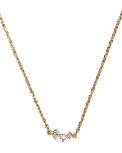 Ruifier Collar Scintilla Trio Ray en oro amarillo de 18kt con diamantes - Metálico
