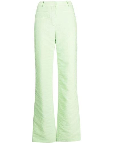 Rejina Pyo Aletta Wide-leg Trousers - Green