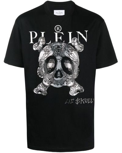 Philipp Plein Monsters Tシャツ - ブラック