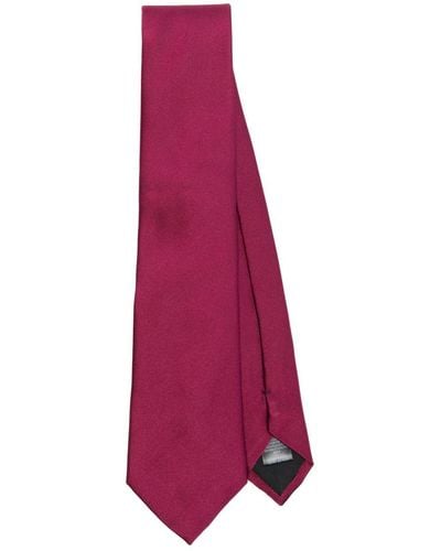 Paul Smith Classic Silk Necktie - Purple