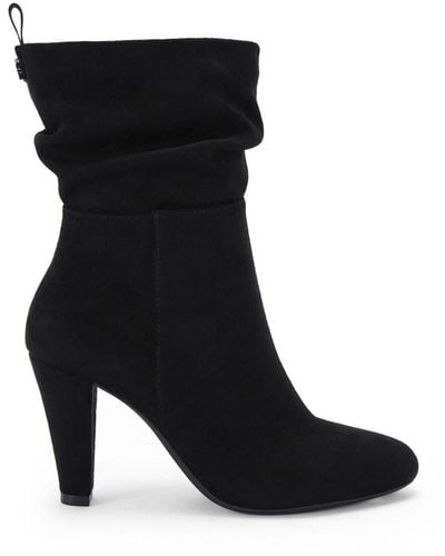 KG by Kurt Geiger Slinky 85mm Ruched Boots - Black