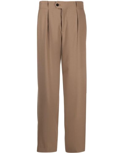 Closed Mawson Wide-leg Trousers - Brown