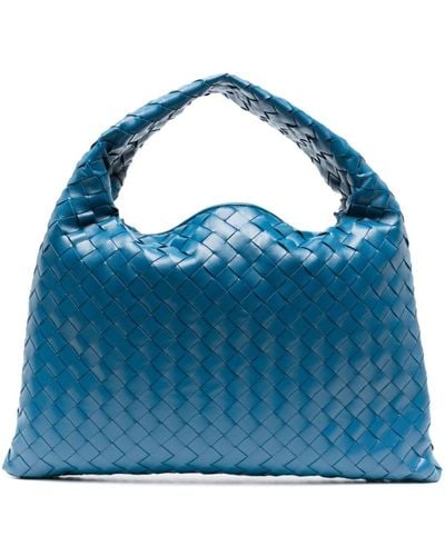Bottega Veneta Small Hop Tote Bag - Blue