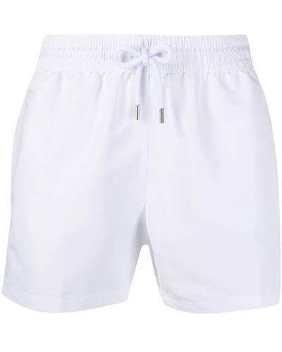 Frescobol Carioca Sport Drawstring Swim Shorts - White