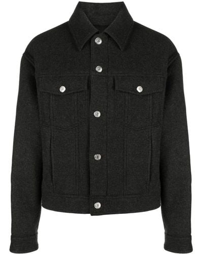 Ami Paris シャツジャケット - ブラック