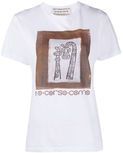 10 Corso Como グラフィック Tシャツ - ホワイト