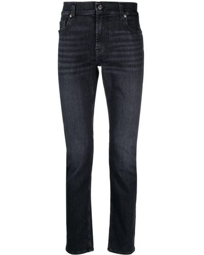 7 For All Mankind Jean Paxtyn à coupe skinny - Bleu