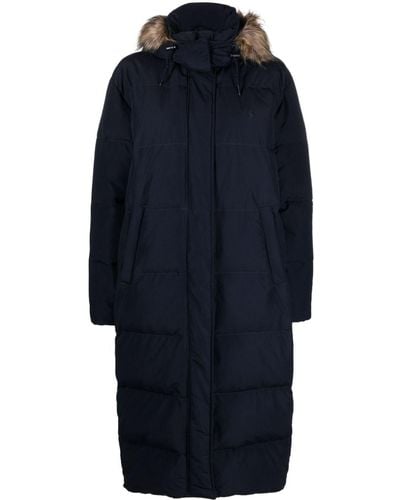 Polo Ralph Lauren Concealed-fastening Hooded Parka - Blue