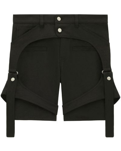 Courreges Cargo Shorts - Zwart