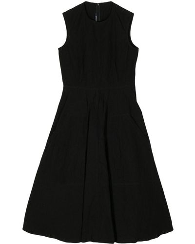 Sofie D'Hoore Linen-cotton A-line Dress - Black