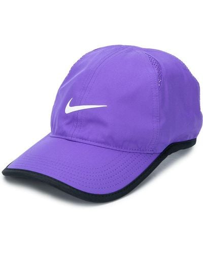 Nike Casquette à logo - Violet