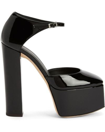 Giuseppe Zanotti Bebe 150mm Leather Sandals - Black