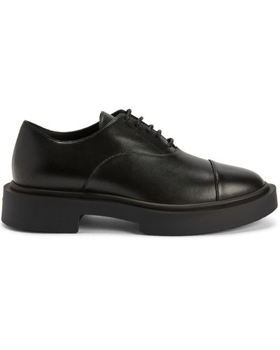 Giuseppe Zanotti Adric Leather Lace-up Shoes - Black