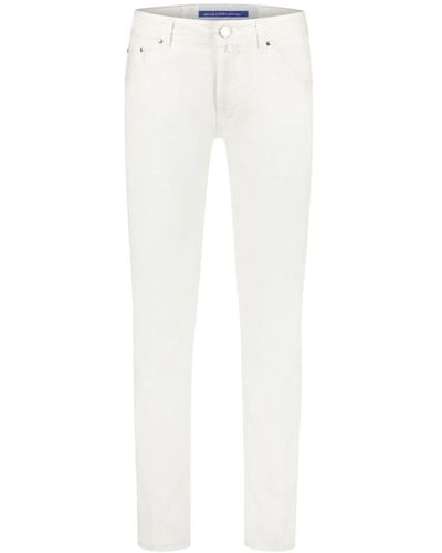 Jacob Cohen Scott Slim-cut Jeans - White