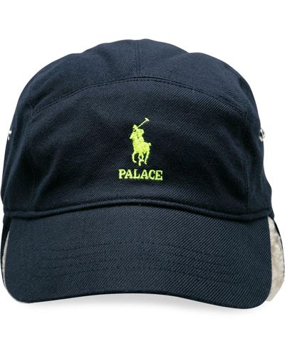 Palace X Ralph Lauren キャップ - ブルー